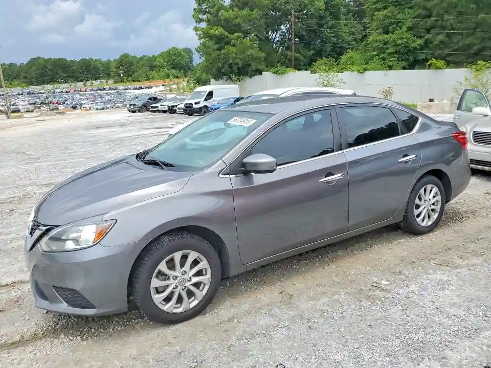 3N1AB7AP4KY392740 2019 NISSAN SENTRA-0
