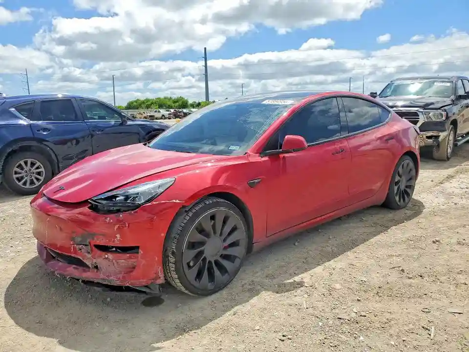 5YJ3E1EC1NF343674 2022 TESLA MODEL 3-0
