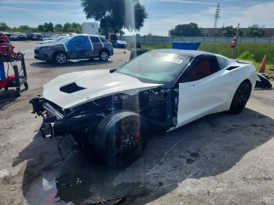 1G1YG2D71E5127960 2014 CHEVROLET CORVETTE-0
