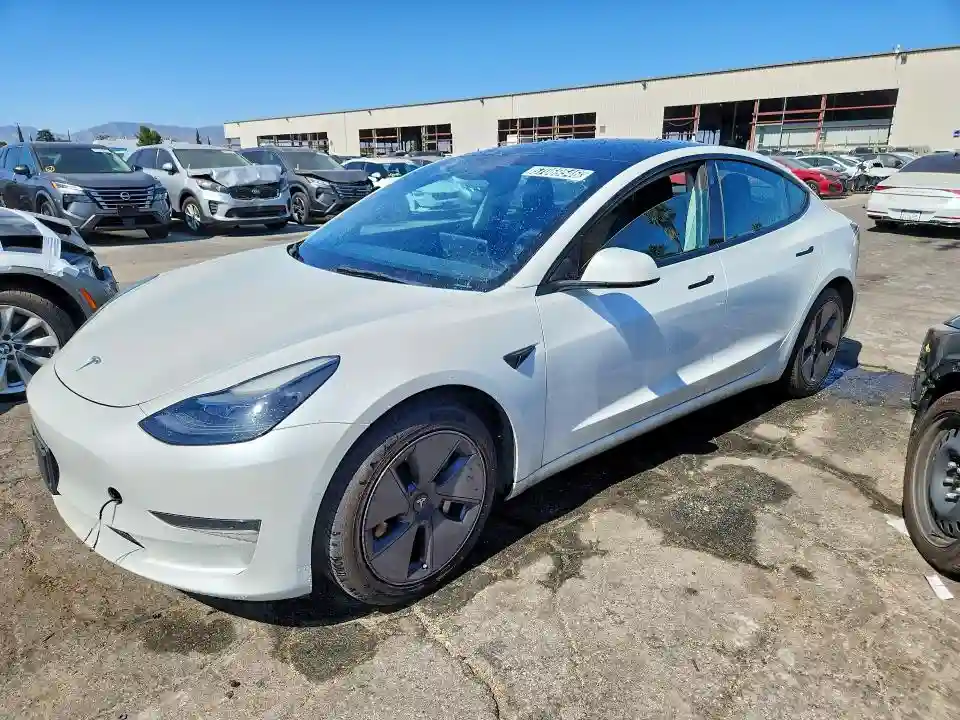 5YJ3E1EA2NF371286 2022 TESLA MODEL 3-0