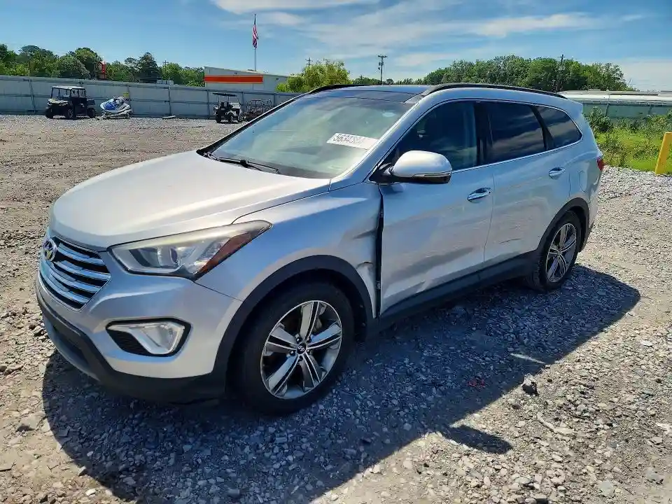 KM8SR4HF8EU038523 2014 HYUNDAI SANTA FE-0