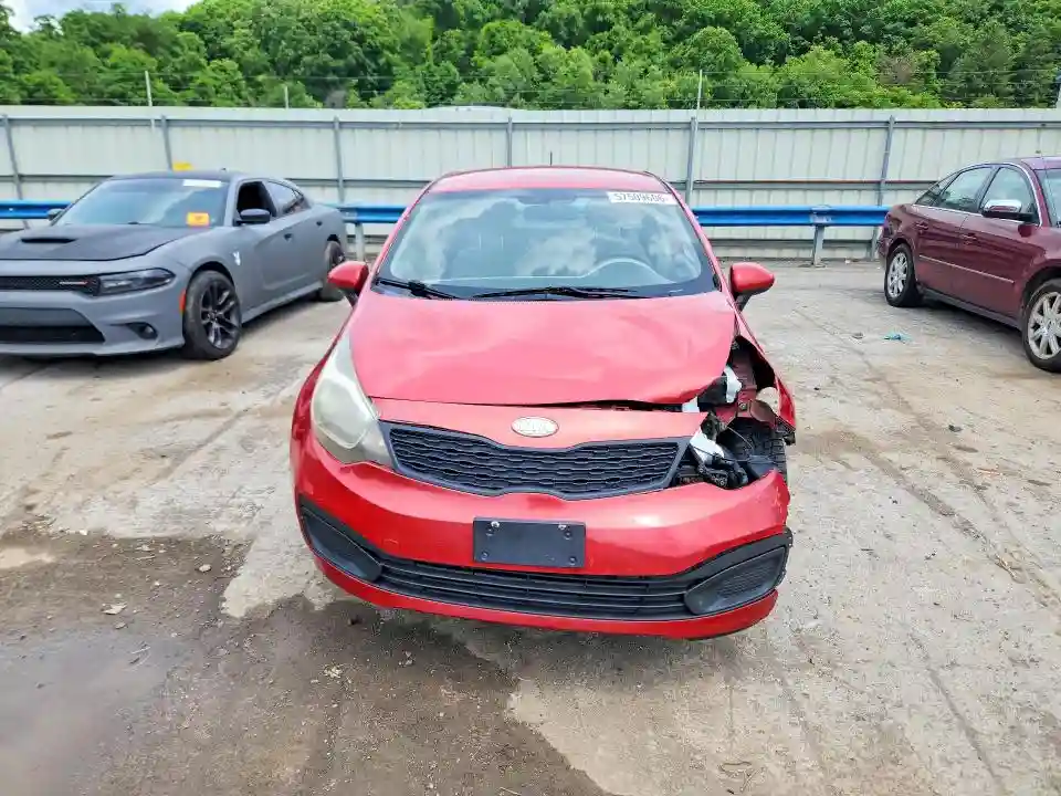 KNADM4A30D6114263 2013 KIA RIO-4