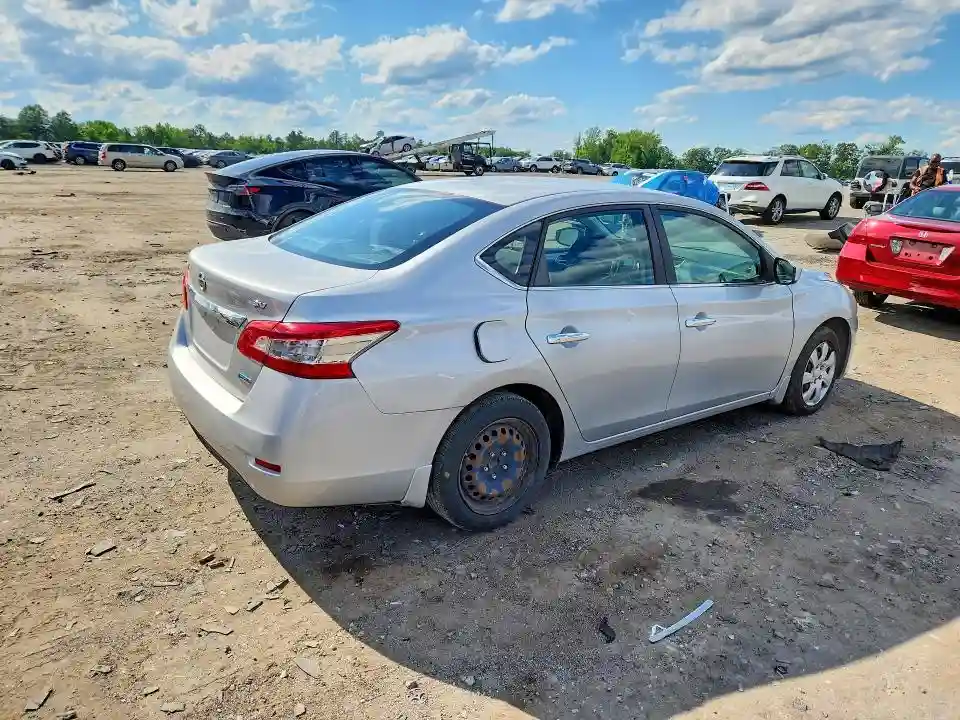 3N1AB7APXEY240336 2014 NISSAN SENTRA-2