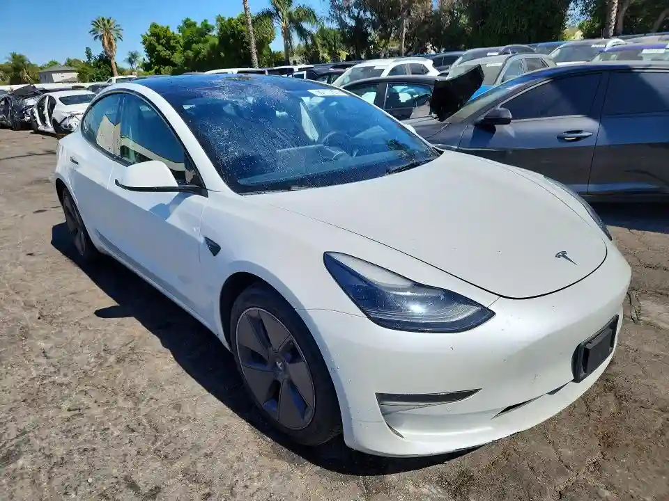 5YJ3E1EA2NF371286 2022 TESLA MODEL 3-3