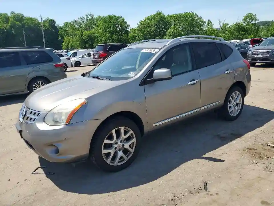 JN8AS5MV9BW282435 2011 NISSAN ROGUE-0