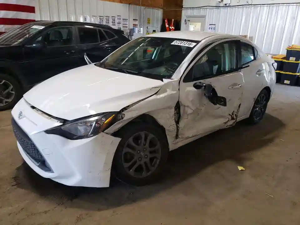 3MYDLBYV3KY527254 2019 TOYOTA YARIS-0