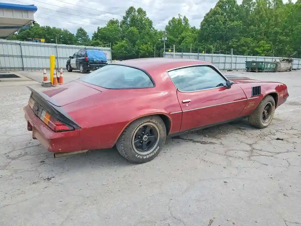 1Q87L8L626639 1978 CHEVROLET CAMARO-2