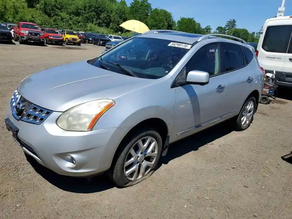 JN8AS5MV7DW645155 2013 NISSAN ROGUE-0