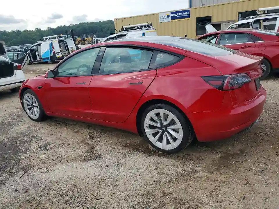 5YJ3E1EA8NF372572 2022 TESLA MODEL 3-1