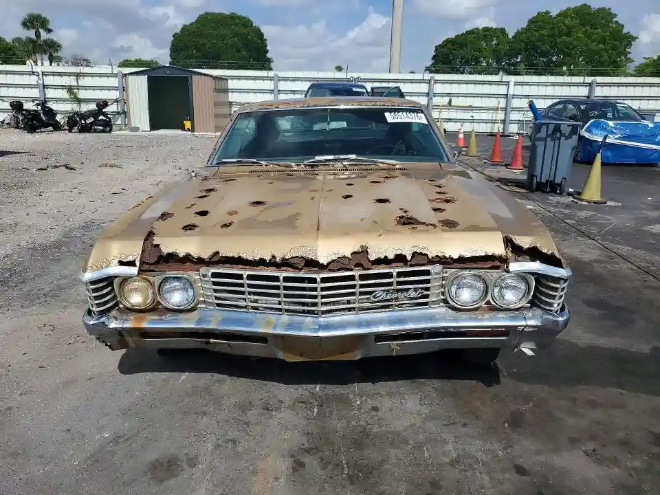 164877S225167 1967 CHEVROLET IMPALA-4