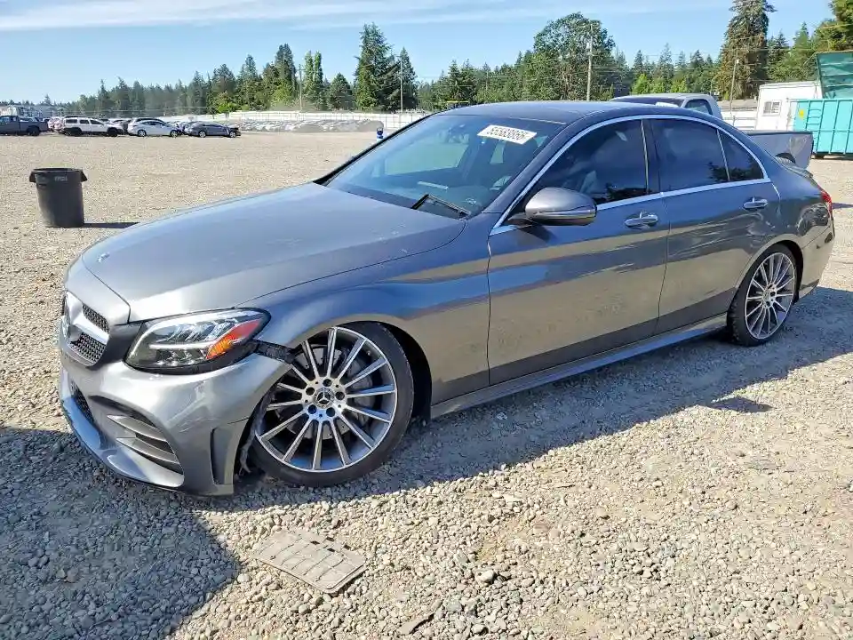 55SWF8DB8KU308636 2019 MERCEDES-BENZ C-CLASS-0