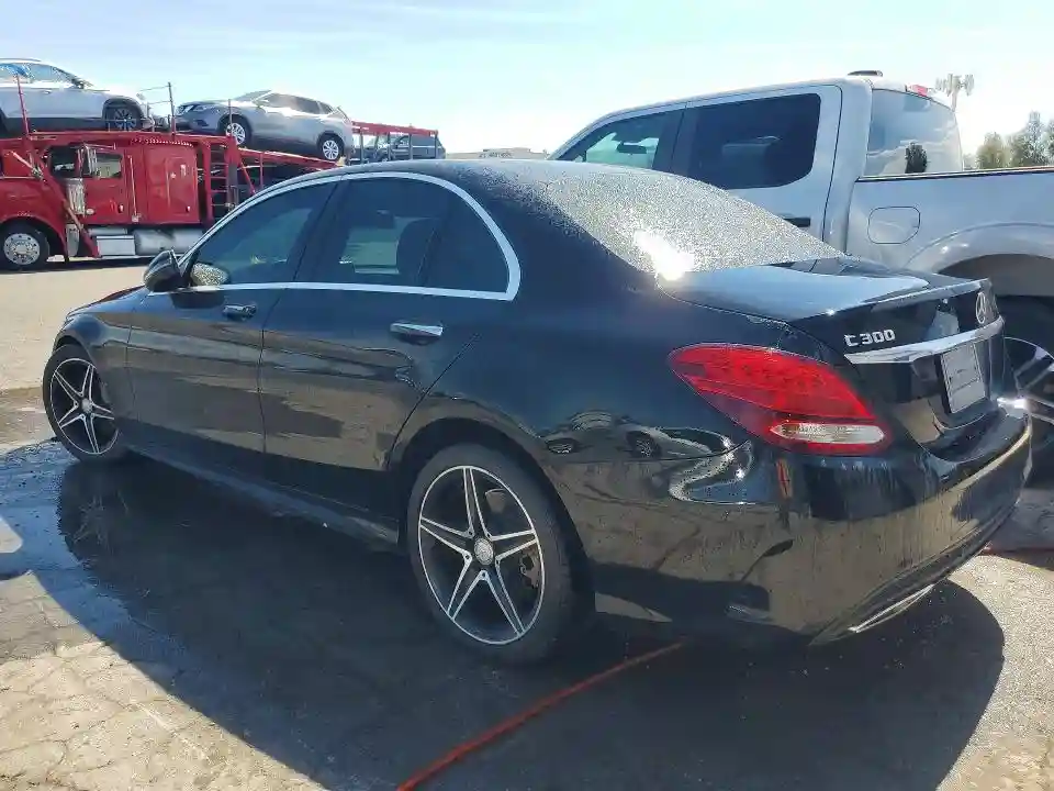 55SWF4KB0HU193499 2017 MERCEDES-BENZ C-CLASS-1