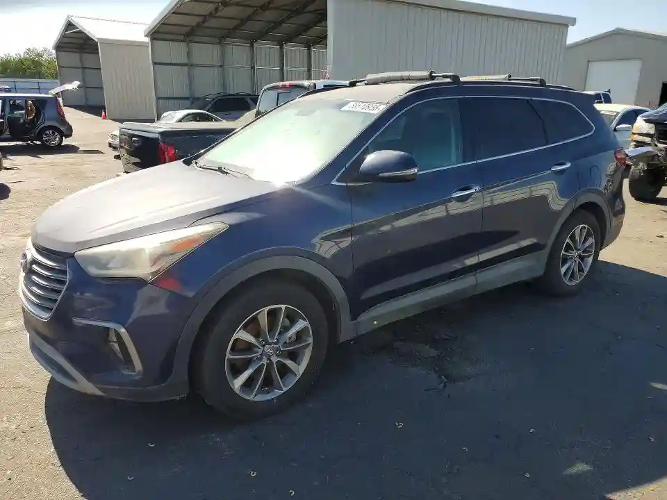 KM8SN4HF4HU190220 2017 HYUNDAI SANTA FE-0
