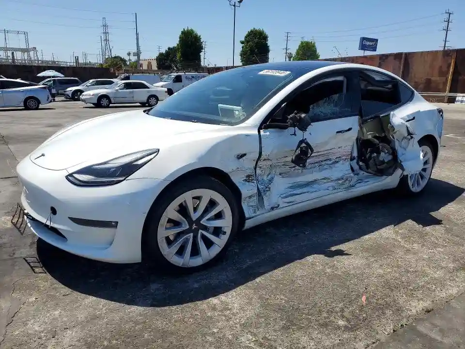 5YJ3E1EB5MF862457 2021 TESLA MODEL 3-0