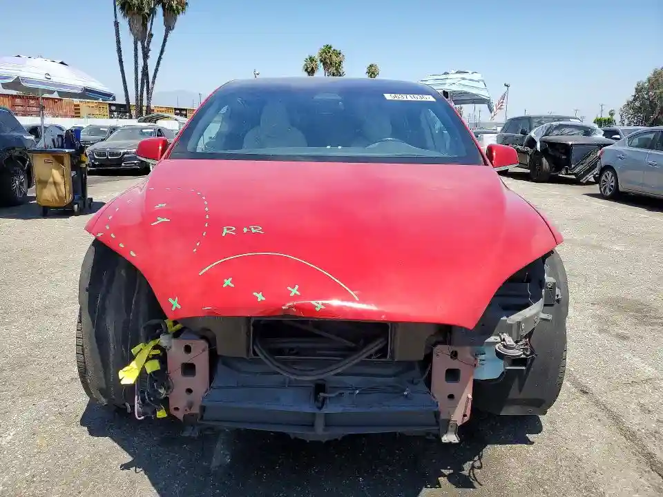 5YJXCBE27HF034851 2017 TESLA MODEL X-4