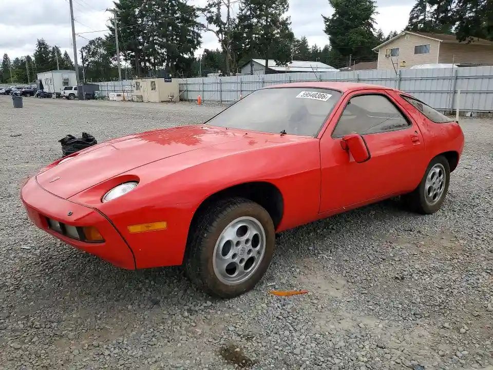 WP0JA0928BS820789 1981 PORSCHE 928-0
