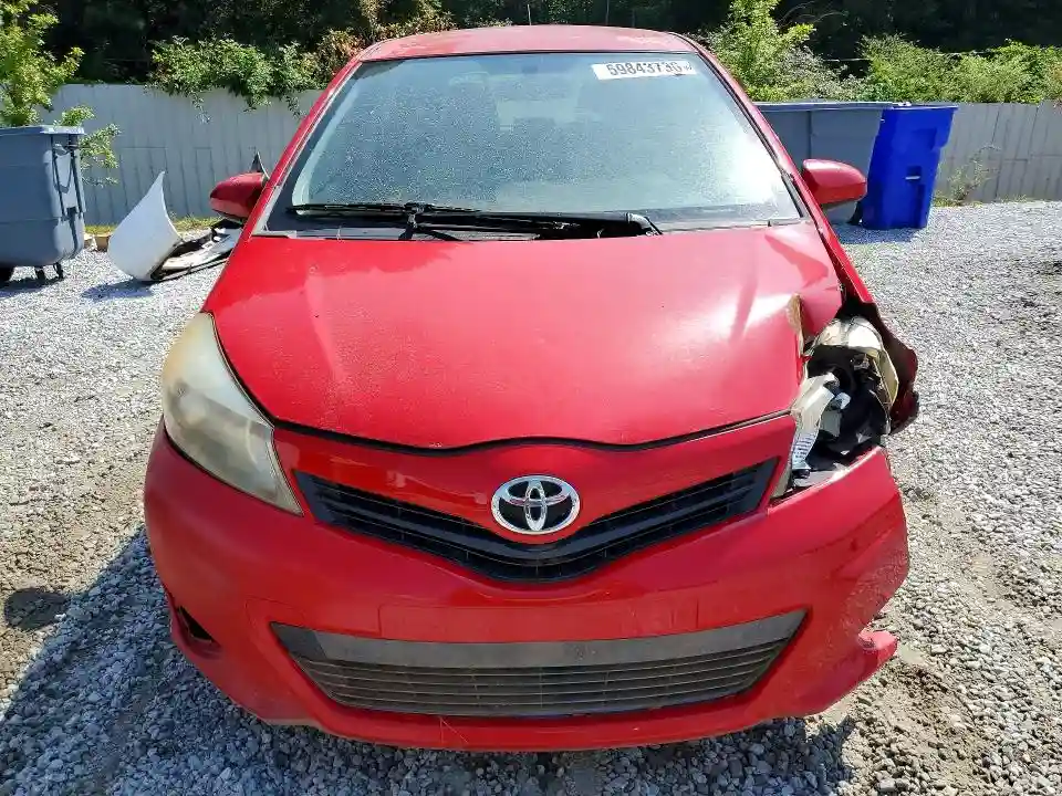 JTDKTUD34CD537544 2012 TOYOTA YARIS 5-DO-4