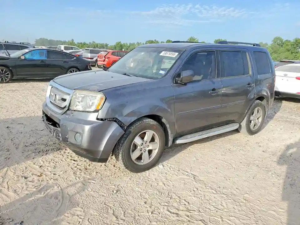 5FNYF3H67AB014587 2010 HONDA PILOT EXL-0