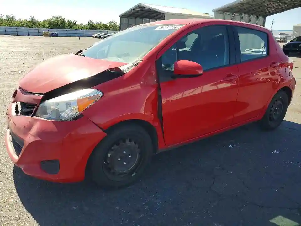 VNKKTUD30EA007924 2014 TOYOTA YARIS-0