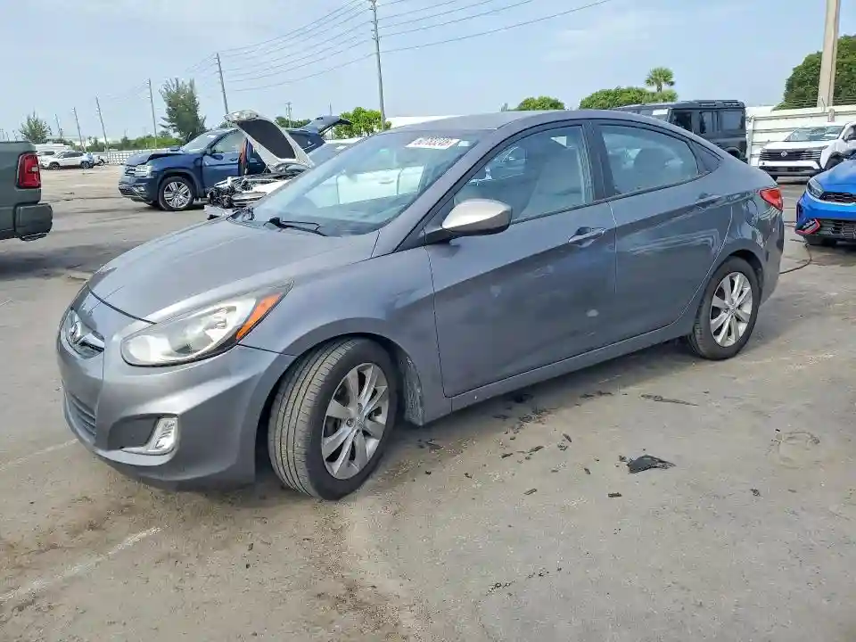 KMHCT4AE0EU637116 2014 HYUNDAI ACCENT-0