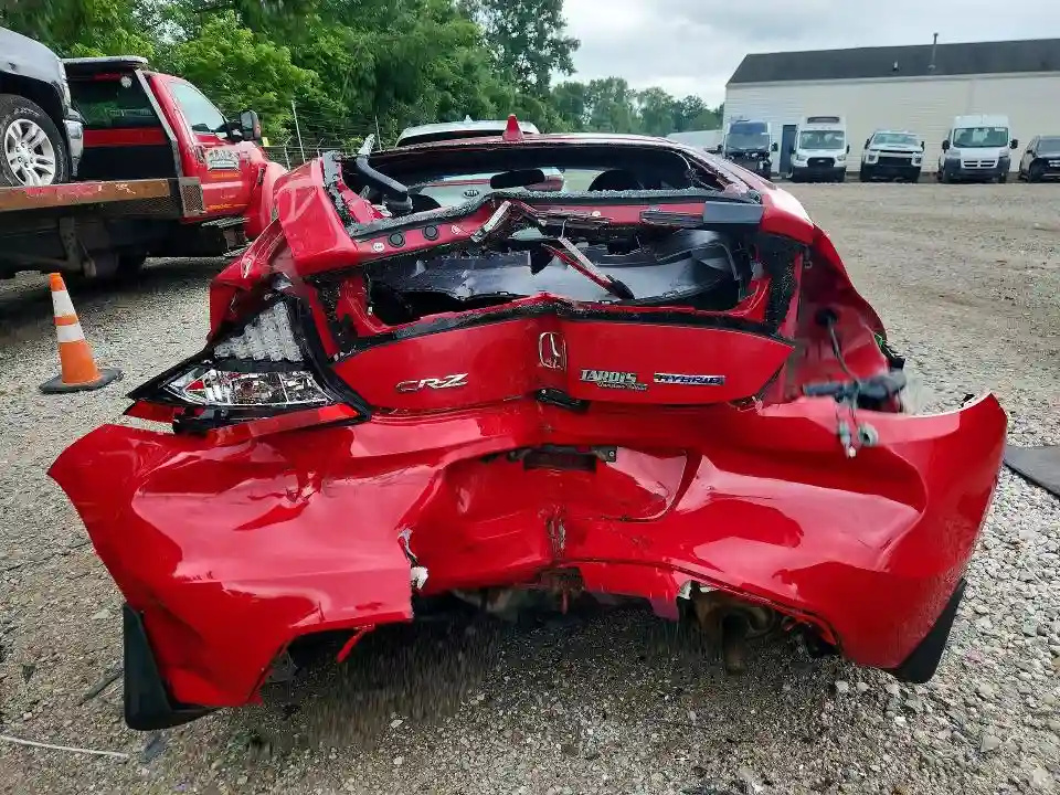 JHMZF1D6XBS007604 2011 HONDA CR-Z-5