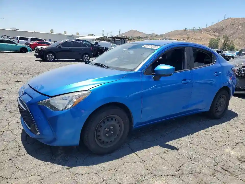 3MYDLBYV7KY527211 2019 TOYOTA YARIS-0