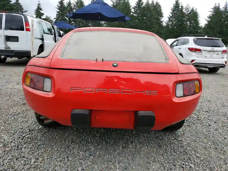 WP0JA0928BS820789 1981 PORSCHE 928-5