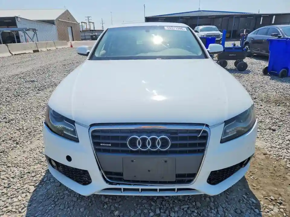 WAUBFAFL6CA120492 2012 AUDI A4-4