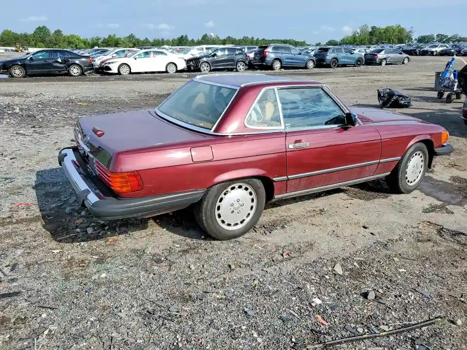 WDBBA48DXKA098826 1989 MERCEDES-BENZ SL-CLASS-2