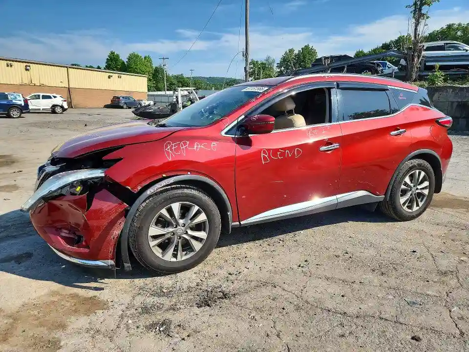 5N1AZ2MH0HN138850 2017 NISSAN MURANO-0