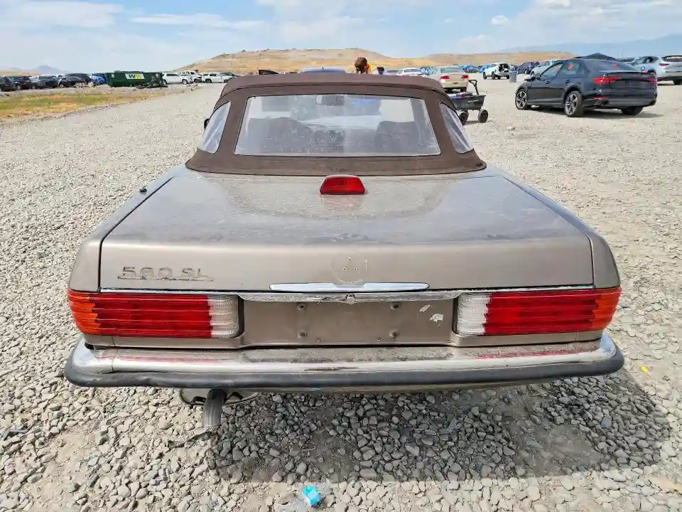 WDBBA48D8HA070757 1987 MERCEDES-BENZ SL-CLASS-5