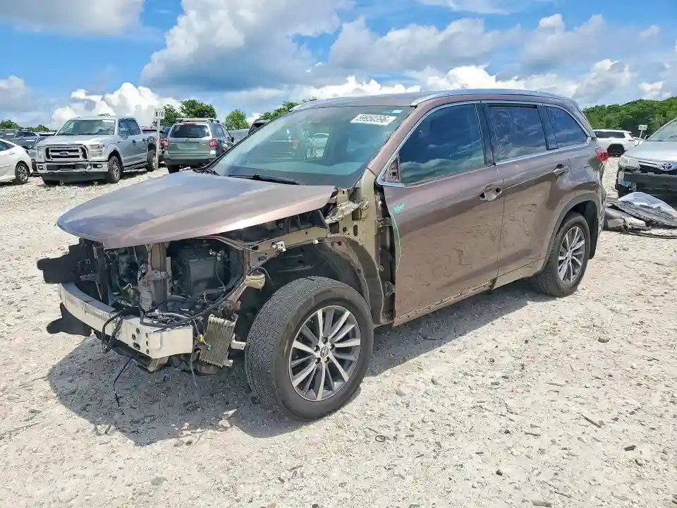 5TDJZRFH7JS843381 2018 TOYOTA HIGHLANDER-0