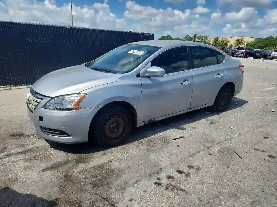 3N1AB7AP5EL617863 2014 NISSAN SENTRA-0